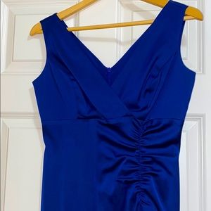 Blue Silk dress only worn once!